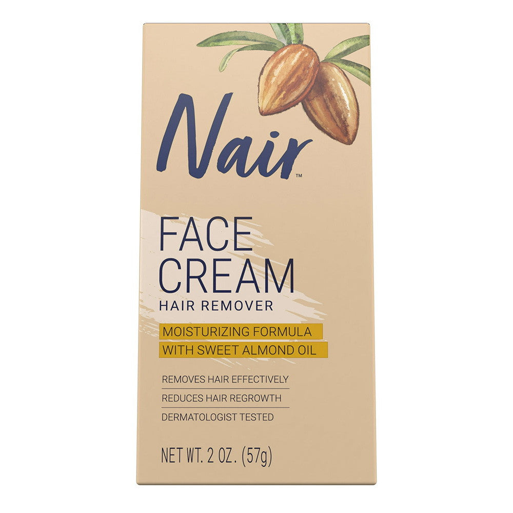 Nair Hair Remover Moisturizing Face Cream - 2 Oz